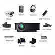 VIDÉO PROJECTEUR WIFI PORTABLE LED HD 1200 LUMENS - HDMI/ AV / USB / SD / VGA