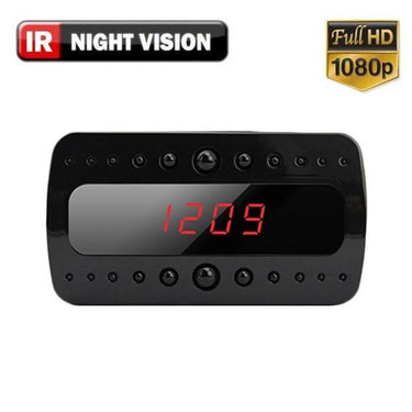 RÉVEIL CAMÉRA ESPION FULL HD VISION DE NUIT - DÉTECTION DE MOUVEMENT