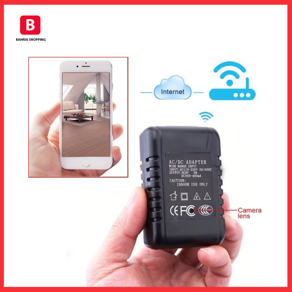 A1 Full HD 1080P WDR Wireless WiFi Spy Chargeur Caméra cachée enregistreur vidéo numérique