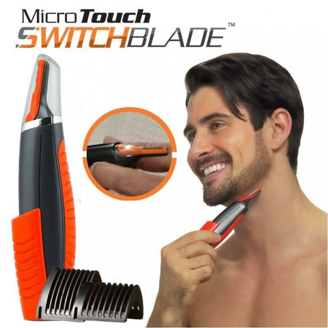 Tondeuse à cheveux MicroTouch As seen on TV tout-en-un (Nez, oreille, sourcils, les pattes)