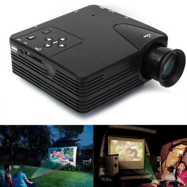 Portable LED mini projecteur Home Cinéma Théâtre Multimédia 1080P projecteur HD VGA PC AV USB HDMI