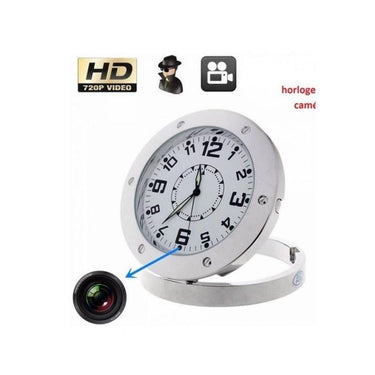 Mini Horloge camera espion HD detecteur de Mouvement avec Microphone