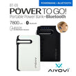 AIYOVI BT-05 POWER BANK + Mini Écouteur Bluetooth Stéréo 4.0 (7800MAH)