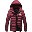 nouvelle Marque hiver Veste pour les hommes - rouge