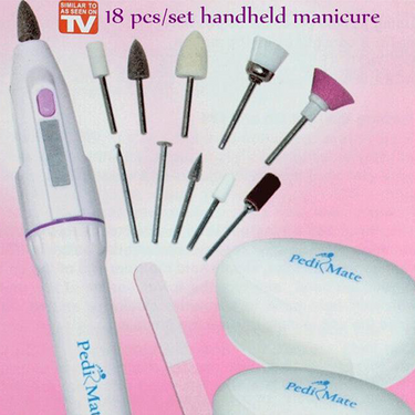 Kit pour manucure et pédicure 18 pièces 