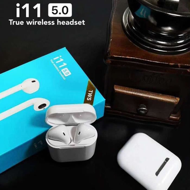 I11 TWS Bluetooth 5.0 Oreillettes écouteurs sans fil Case magnétique avec micro