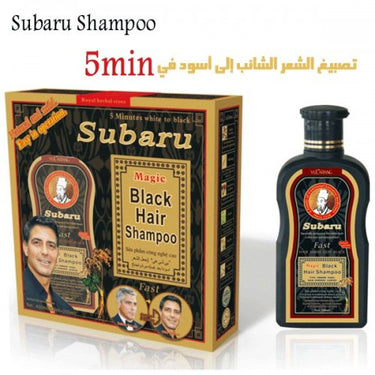 SUBARU SHAMPOING COLORANT NOIR SUBARU POUR HOMMES & FEMMES