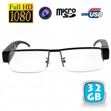 LUNETTES CAMÉRA HD 1080P ESPION ENREGISTREUR VIDÉO INVISIBLE AVEC ENREGISTREMENT AUDIO