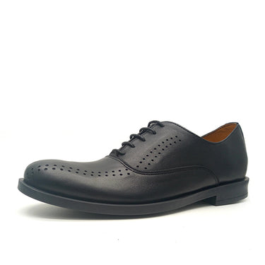 CHAUSSURE EN CUIR 01 NOIR