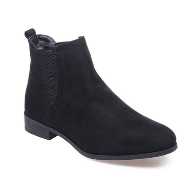 Bottines Chelsea En Daim NOIR GZVN801917