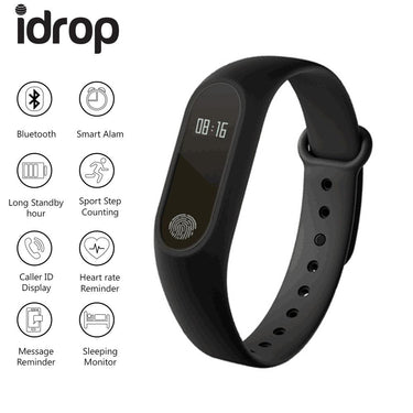 M2 Hot Bracelet intelligent Wristband 0,42 '' OLED Bluetooth 4.0 Activité Tracker Podomètre fréquence cardiaque Fitness Tracker