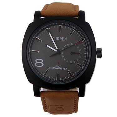 MONTRE CURREN TABLEAU NOIR POUR HOMME