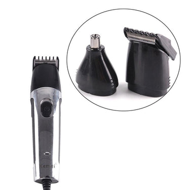 Kemei KM-522B électrique 2 IN 1 coupe-nez coupe-cheveux tondeuse Rasoir Razor Salon Clipper pour hommes 1201021