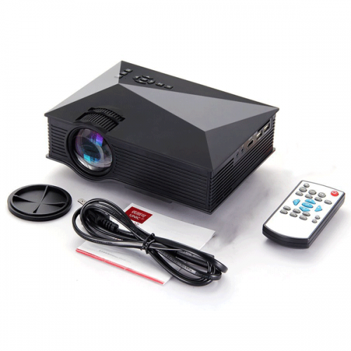 VIDÉO PROJECTEUR WIFI PORTABLE LED HD 1200 LUMENS - HDMI/ AV / USB / SD / VGA