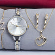 MONTRE + COLLIER + 2 BOUCLES D'OREILLE + BRACELET - PACK-A2