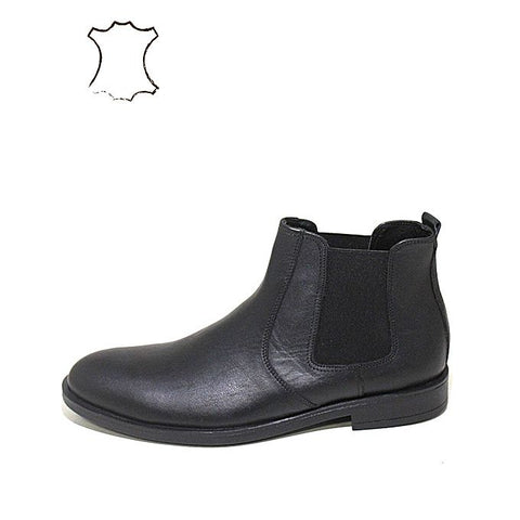 Antonio Veretti Bottines Delano 100% Cuir - Noir