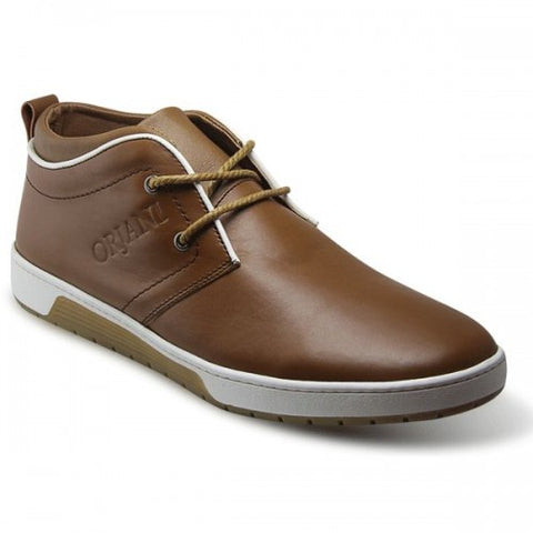 BOTTINE CUIR - SM-136- Brown