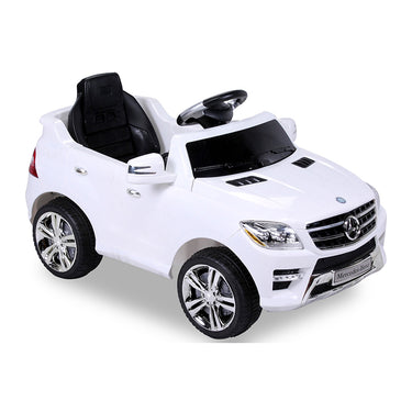 Mercedes ML350 Voiture électrique pour enfant 2 x 6 Volts Blanc