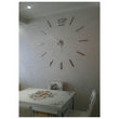 HORLOGE MURALE ARGENTÉ 110X110