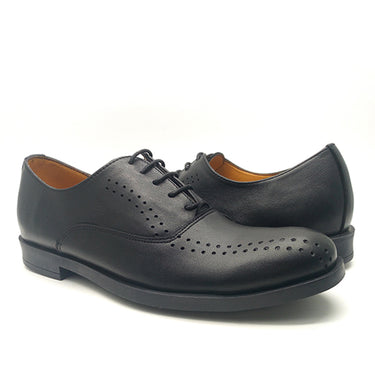 CHAUSSURE EN CUIR 01 NOIR