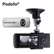 DOUBLE CAMÉRA DE VOITURE GPS DVR PLEIN HD 1080P LCD 2,7 "G-SENSOR OBJECTIF 130 °