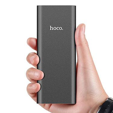 Hoco B16 Power Bank 10000mAh avec 1 Ports USB - Noir