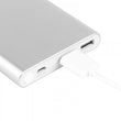 Original ZTE Heysroad 10000mAh Dual USB Argent sorties mobile Power Bank