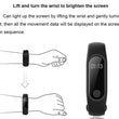 M2 Hot Bracelet intelligent Wristband 0,42 '' OLED Bluetooth 4.0 Activité Tracker Podomètre fréquence cardiaque Fitness Tracker