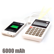 Power Bank Calculatrice 6000mAh