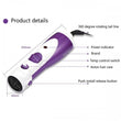 KEMEI KM-585 7 IN 1 ELECTRIC MULTIFUNCTIONAL HAIR DRYER CURLER STRAIGHTENER STYLING TOOL