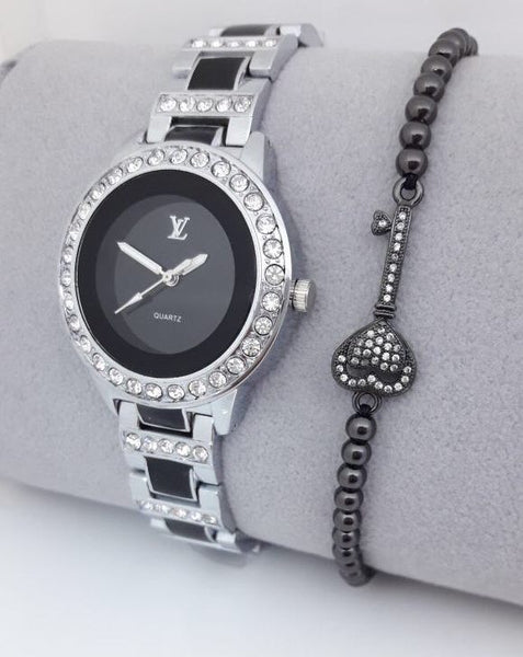 MONTRE FEMME LV-101-2 NOIR