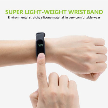 M2 Hot Bracelet intelligent Wristband 0,42 '' OLED Bluetooth 4.0 Activité Tracker Podomètre fréquence cardiaque Fitness Tracker