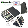 Power Bank Calculatrice 6000mAh