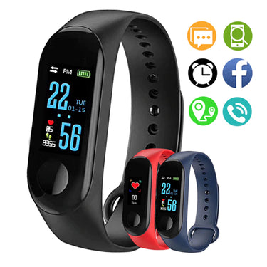 Bracelet M3 Bluetooth Version Internationale, Smart Watch Montre Connectée