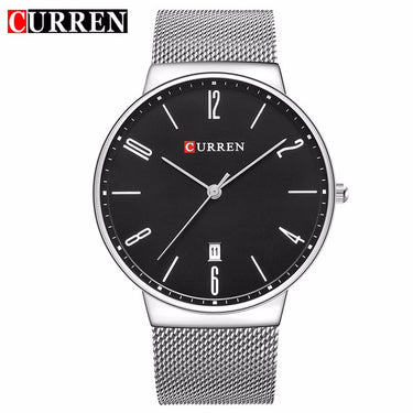 MONTRE CURREN TABLEAU NOIR POUR HOMME