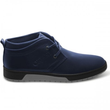 BOTTINE CUIR - SM-136- bleu