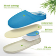 Chaussons avec Gel Confort Bamboo InnovaGoods