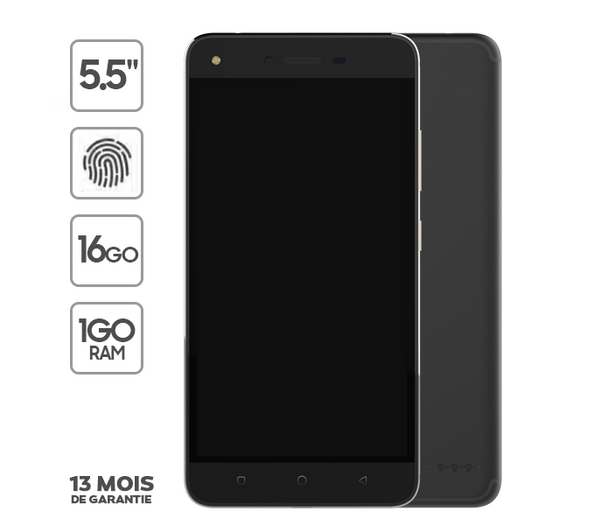 Tecno - Spark K7 - 5.5" - 3G - 16Go ROM - 1Go RAM - NOIR + Cover offert