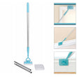 BASEBOARD BUDDY OUTIL DE NETTOYAGE EXTENSIBLE | MICROFIBRE BROSSE À POUSSIÈRE